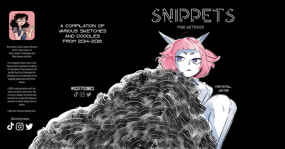 Snippets Mini ArtBook Cover Snippets Mini ArtBook Cover